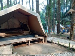 Kemping Mewah di Destinasi Super Prioritas Borobudur