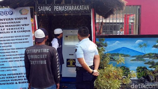 Saung Napi di Lapas Cianjur Pakai Alat Sidik Jari Saung Napi Di Lapas Cianjur Pakai Alat Sidik Jari, Apa Fungsinya?