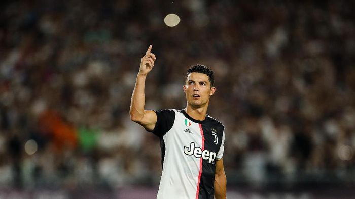 Cristiano Ronaldo menyebut 2018 jadi kelam gara-gara kasus pemerkosaan (Yifan Ding/Getty Images)