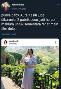 Dianggap Pabrik Susu Oleh Seorang Novelis, Aura Kasih Naik Pitam