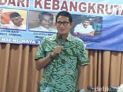 Sandiaga Sebut Perlu Ada Referendum Sebelum Ibu Kota Dipindah