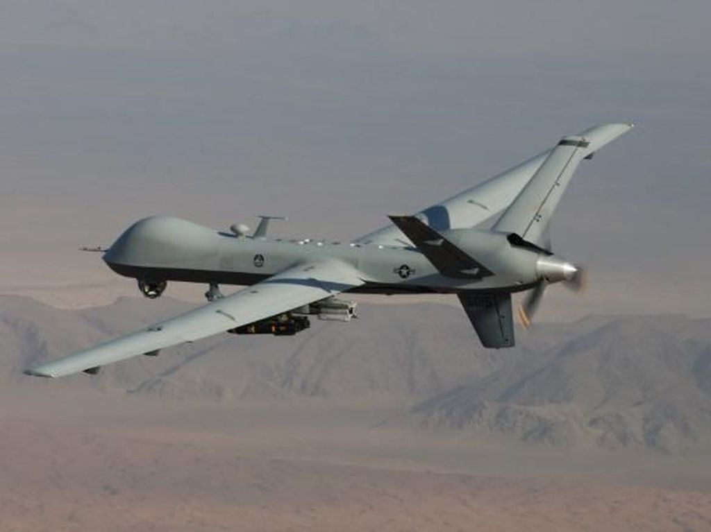 Drone Militer Ditembak Jatuh di Yaman, AS Salahkan Iran Drone Militer Ditembak Jatuh di Yaman, AS Salahkan Iran