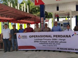 Operasikan BBM Satu Harga di Nias, Pertamina Penuhi Target