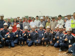 JK Tinjau Pembangunan Universitas Islam Internasional di Depok JK Tinjau Pembangunan Universitas Islam Internasional di Depok