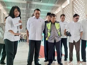 JK dan Menag Lukman Tinjau Renovasi Masjid Istiqlal JK dan Menag Lukman Tinjau Renovasi Masjid Istiqlal