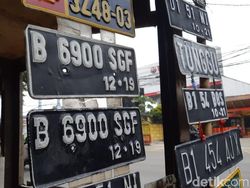 Harga Pelat Nomor Kendaraan 3 Angka Tanpa Huruf Belakang, Siapin Rp 100 Juta!