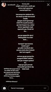 Selalu Dicap Buruk, Aura Kasih: Apa Karena Badan Gue?