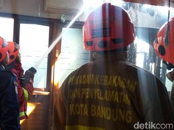 Musala di Bandung Terbakar Gegara Korsleting Listrik