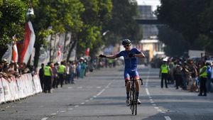 Marcus Culey Tercepat di Etape Ketiga Tour de Indonesia