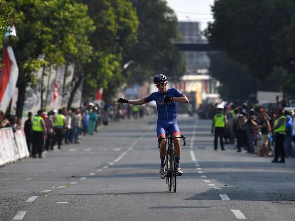 Marcus Culey Tercepat di Etape Ketiga Tour de Indonesia