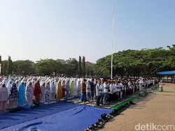 16 Kecamatan di Lebak Kekeringan, Warga Gelar Salat Minta Hujan