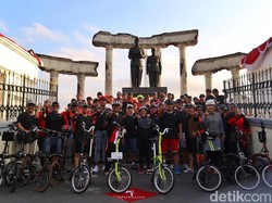 Intip Gaya Hidup Sehat Karyawan Telkomsel dengan Bersepeda