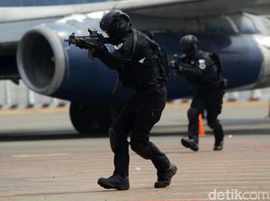 Aksi Paskhas Lumpuhkan Pembajak Pesawat di Albara 2019