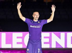 Mau Tiru Totti, Ribery Ingin Main Sampai Umur 40 Tahun