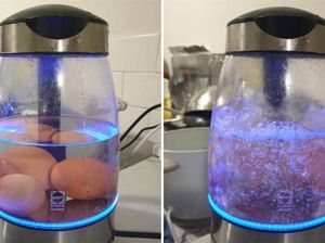 Ini Cara  Praktis Rebus Telur Pakai Teko Listrik