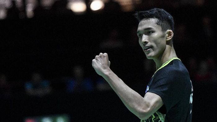 JUDI ONLINE Jonatan Christie jadi salah satu andalan di skuat bulutangkis Indonesia untuk SEA Games 2019 (Foto: Antara Foto)