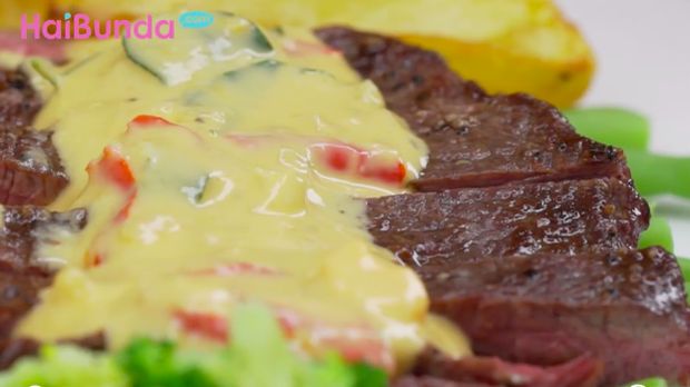 resep steak telur asin