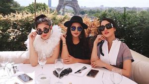 Gaya Mewah Nindy Girls Day Out Bareng Ashanty dan Ririn Ekawati di Paris