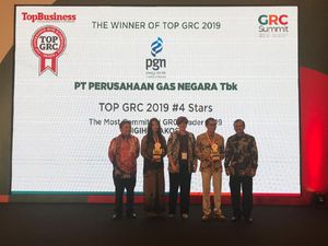 PGN Borong 2 Penghargaan di TOP GRC 2019