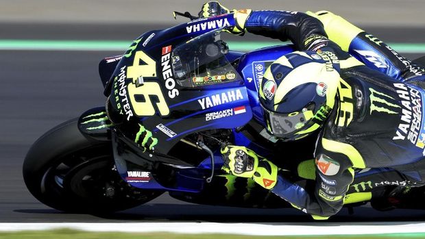 Rossi Unjuk Gigi Ompong di MotoGP 2019