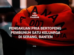 Pengakuan Pria Bertopeng Pembantai Satu Keluarga di Banten