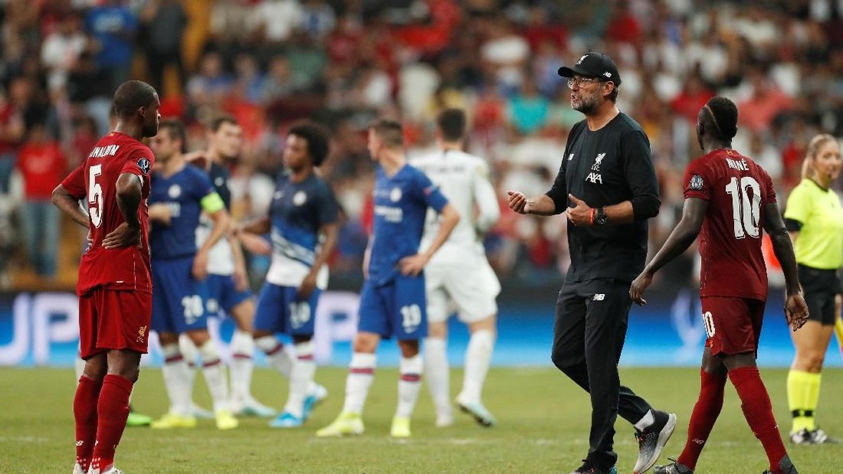 Juergen Klopp puas dengan performa Liverpool sejauh ini (Action Images via Reuters/John Sibley)