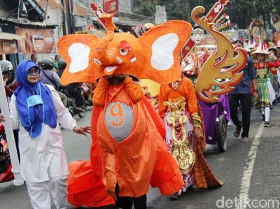 Wow! Ada Festival Gajah di Cimahi