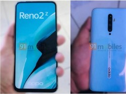 Wujud Oppo Reno 2Z Mulai Terkuak Jelang Dirilis