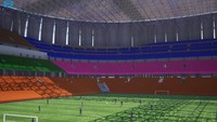 Disebut-sebut Wujud stadion pun bakal tidak kalah modern dibanding dengan stadion besar di Eropa. (Dok. Wijaya Karya)
