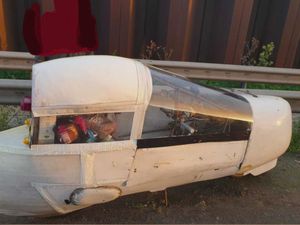 Motor Listrik Buatan Rumah Nyelonong ke Jalan Raya