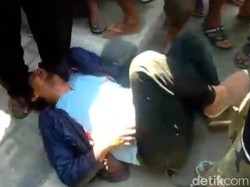 Perampok Berpistol Gagal Beraksi di Toko Emas Magetan Nyaris Dimassa