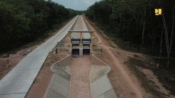 Mengintip Pembangunan Irigasi di Sumatera Selatan