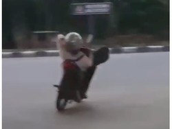 Gaya Santuy Bikers yang Tidak Boleh Ditiru!