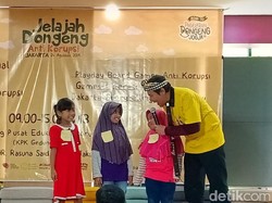 Gelar Jelajah Dongeng Anti-Korupsi, KPK Ajarkan Integritas ke Anak TK-SD
