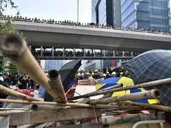 Hong Kong Kembali Tensi Tinggi