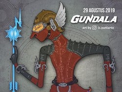 Giliran Gundala yang Jadi Wayang Kulit ala Is Yuniarto