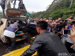 2 Mayat dalam Mobil Terbakar di Jok Penumpang, Dugaan Pembunuhan Menguat