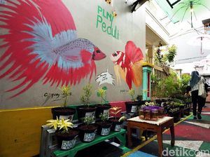 Cantiknya Gang Hijau Palmerah