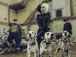 Fierce! Gaya Punk Rock Emma Stone Jadi Penculik Anjing Cruella de Vil