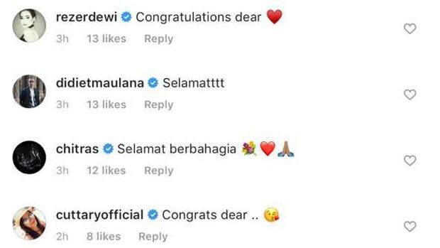 Resmi Nikahi Cucu Raja Kapal, Lulu Tobing Banjir Ucapan Selamat di IG