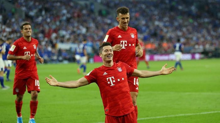 JUDI ONLINE Bayern Munich menang 3-0 atas Schalke 04 (Foto: REUTERS/Ralph Orlowski)