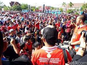 Bikin Merinding, 37.449 Orang Serempak Baca Teks Pancasila di Boyolali