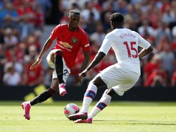 MU tampil sangat dominan di babak pertama. Opta melansir data penguasaan bola tim asuhan Ole Gunnar Solskjaer itu mencapai 64 persen. Reuters/Paul Childs.