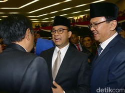 Perasaan Ahok Usai Berjumpa Anies di Pelantikan DPRD DKI