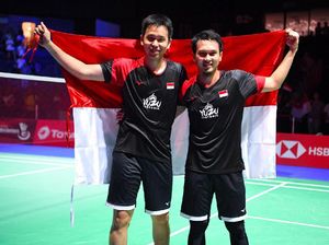 Hendra/Ahsan Juara Dunia, Presiden Jokowi: Selamat The Daddies