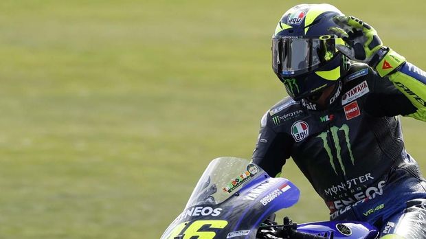 Valentino Rossi kesulitan bersaing dengan pebalap-pebalap muda di MotoGP.