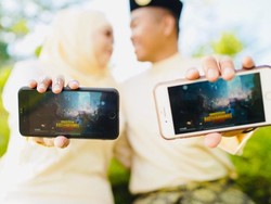 Cerita Cinta Polisi yang Dinikahi Tentara, Pertama Bertemu Lewat Game PUBG