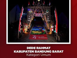Melihat Gapura yang Curi Hati Jokowi di Bandung Barat Melihat Gapura yang Curi Hati Jokowi di Bandung Barat