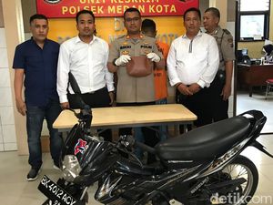 Motor Rusak Saat Akan Kabur, Kawanan Jambret di Medan Ditangkap