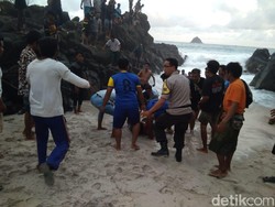 Ibu dan Anak asal Arab Saudi Tewas Terseret Ombak Pantai di Lombok